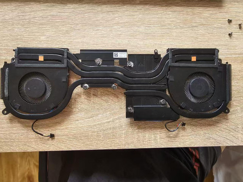 Laptop CPU GPU FAN&Heatsink For Gigabyte 27430-86YE0-A30S ARS 221L -0017 ARS 221L-0017 A Set DFSCL12E064867-FP2D CPU FAN DFSCM227163927-FP2F GPU FAN