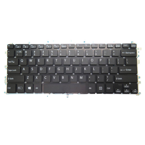 Laptop Keyboard For VAIO SX14 NZ14V2AV002P NZ14V2AV026P NZ14V2AV030P NZ14V2AV029P NZ14V2AV028P NZ14V2AV025P English US Black With Backlit New