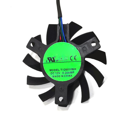 Replacement Cooling Fan T126010BU DC12V 0.20AMP New