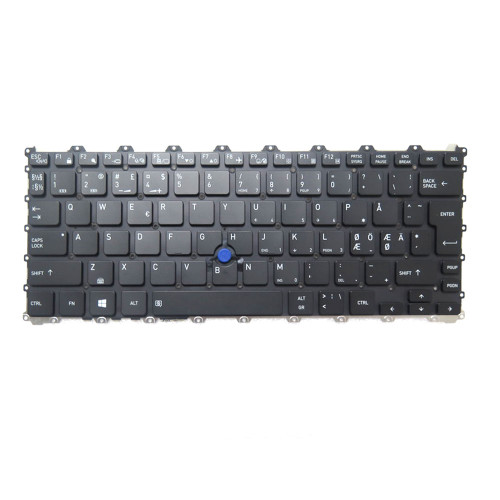Laptop Keyboard G83C000L95ZK 2203010403 20A7B Nordic NE Black With Backlit&Pointing New
