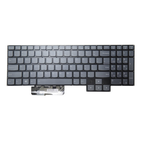 Laptop Keyboard For Lenovo Legion C7-15IMH05 82EH English US With White Backlit Gray New