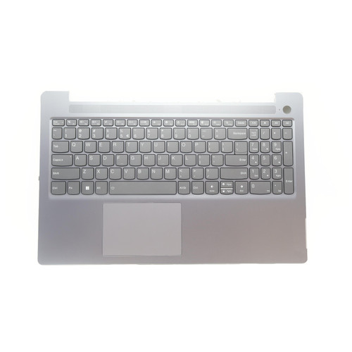 Laptop PalmRest&keyboard For Lenovo Ideapad Slim 3 15AMN8 English US 5CB1L28188 With Backlight Fingerprint Gray New