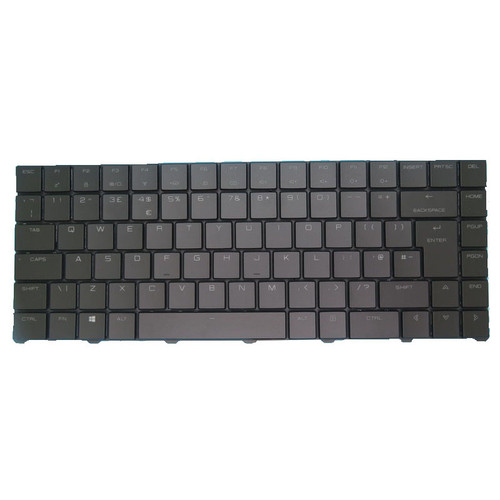 Laptop RGB Backlit Keyboard For Komplett For VGS Imperium ( BQC71ABBU6000M3S3 ) Colourful Backlit United Kingdom UK Black No Frame New