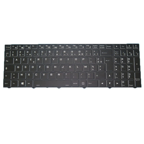 Laptop Keyboard For Ekimia Jaguar France FR With Backlit With Black Frame New