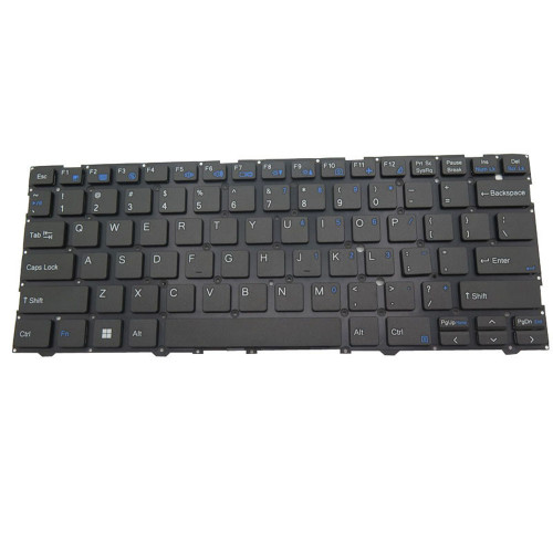 Laptop Keyboard For Ekimia Neutron English US Without Backlit Black Without Frame New