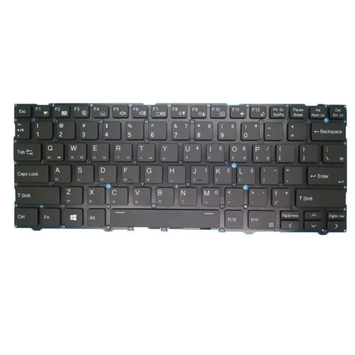 Laptop Keyboard For Ekimia Pulsar Korean KR With Backlit Black Without Frame New