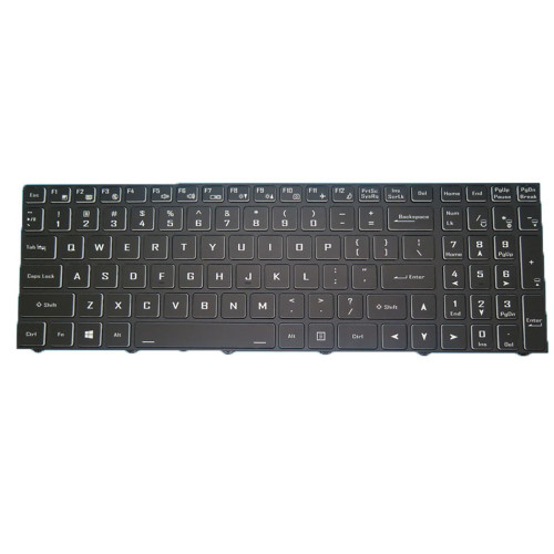Laptop Keyboard For Ekimia Polar 2 English US With Black Frame Without Backlit Paper New