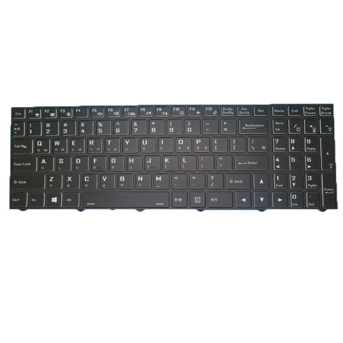 Laptop Keyboard For Ekimia Polar 2 Korea KR With Backlit With Black Frame New