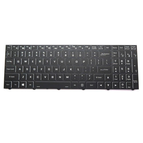 Laptop Keyboard For Ekimia Revolt English US With Frame Without Backlit Black New