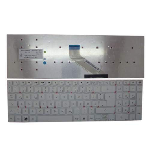 Laptop Keyboard For ACER 5830 For Gateway NV75S NV75S04U NV75S05U NV75S06U NV76R NV76R29U NV77H GR German GR White New