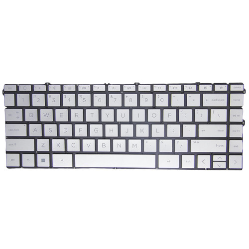 Laptop Keyboard For HP Envy 16-H0000 16-H1000 16T-H0000 16-H0000TX 16-H1023DX 16-H0011NR 16-H1055CL with backlit United States US Silver New