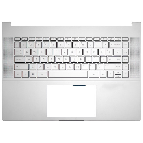Laptop PalmRest&Keyboard For HP Envy 16-H0000 16-H1000 16T-H0000 16-H0000TX 16-H1023DX 16-H0011NR 16-H1055CL N12772-001 with backlit United States US Silver