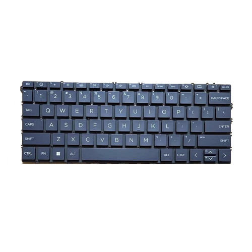 Laptop Keyboard For HP Envy X360 13-BF0000 13-BF0003TU 13-BF0005TU 13-BF0007TU 13-BF0011TU 13-BF0015TU 13-BF0020TU N15667-001 with backlit United States US Blue