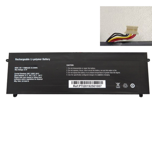 Laptop Replacement Battery For Azerty AZ-1507 7.6V 4500mAh 34.2Wh 7PIN 6Lines New