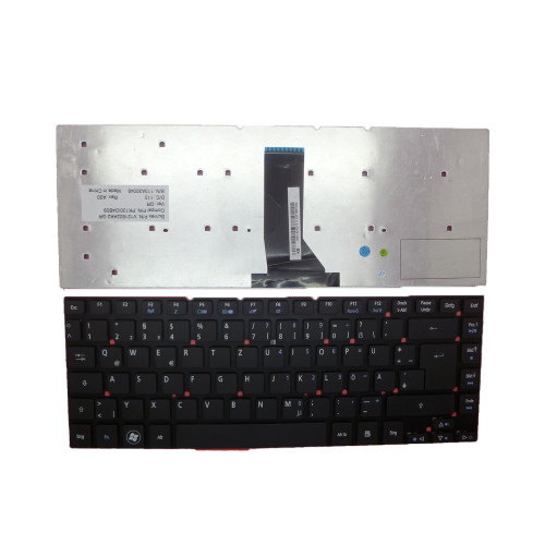 Laptop Keyboard For ACER 3830 For GATEWAY NV47H36c NV47H39c NV47H45c NV47H46c NV47H47c NV47H48c NV47H49c NV47H52c V121602AK2-GR German GR Black NO Frame