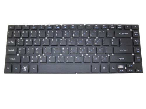 Laptop Keyboard For GATEWAY NV47H55c NV47H61c NV47H62c NV47H64c NV47H66c NV47H67c NV47H75c NV47H77c For ACER 3830 MP-10K23RC-6982 PK130IO1C03 Traditional Chinese TW Black NO Frame