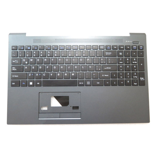 Laptop Palmrest For VAIO FE15 VJFE52F11X-B4111H VJFE52F11X-B4511S VJFE52F11X-B4611S VJFE52F11X-B5111H Grey With Latin America LA Keyboard Upper Case Used