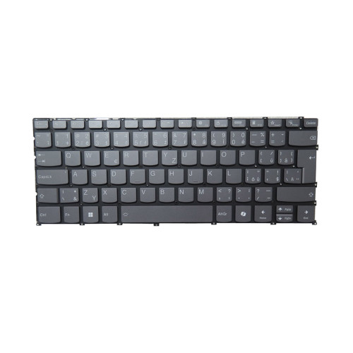 Laptop Keyboard For Lenovo Ideapad Pro 5 14IRH8 83AL Czech CZ With Backlit Gray New