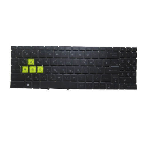 Laptop With Monochrome Backlit Backlit Keyboard Limited Edition For MSI Modern 15 B5M B7M B11M B12H B12HW B12M B13M Korean KR Black With Monochrome Backlit Frame New