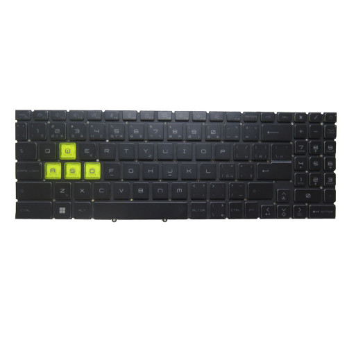 Laptop With Monochrome Backlit Backlit Keyboard Limited Edition For MSI Creator Z17 HX Studio A13V A13VET A13VGT A13VFT Czech CZ Black With Monochrome Backlit Frame New