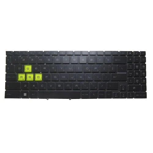 Laptop No Backlit Keyboard Limited Edition For MSI CreatorPro Z17 A12U A12UMST A12UKST Hebrew HB Black No Frame New