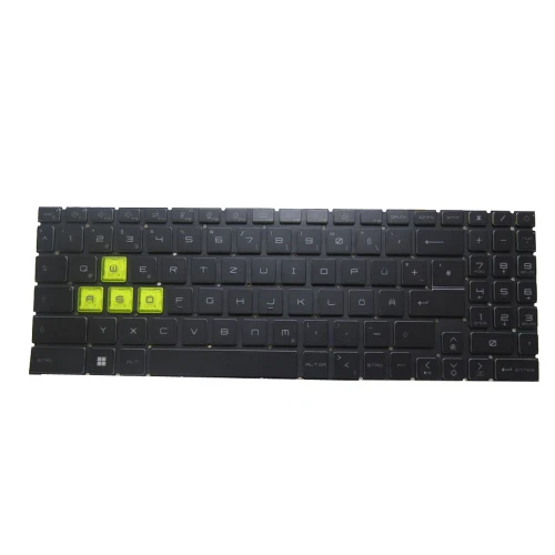 Laptop No Backlit Keyboard Limited Edition For MSI CreatorPro X17 A12U A12UMS A12UKS German GR Black No Frame New