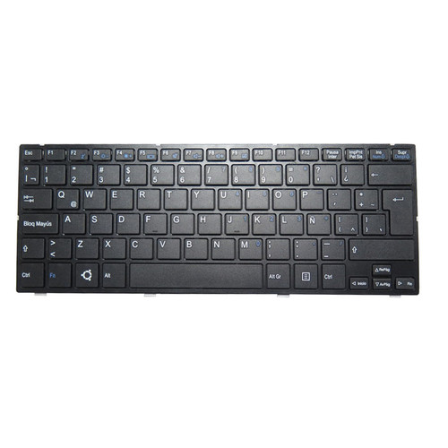 Replacement Laptop Keyboard MP-13L16LA-3607 82-383-FW8008 Latin America LA Black With Frame New