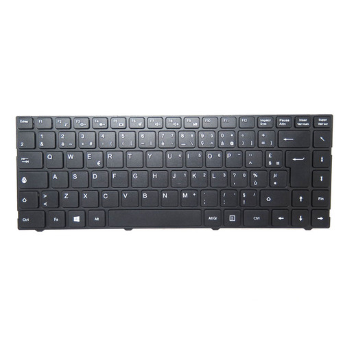 Laptop Keyboard For ECS SF40LA2 French FR Black With Frame New