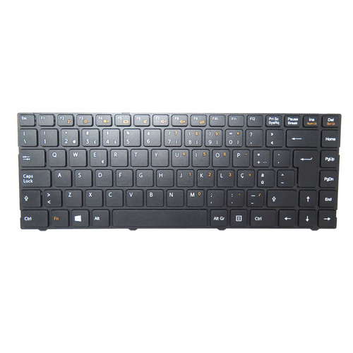Laptop Keyboard For ECS SF40QT Portugal PO Black With Frame New