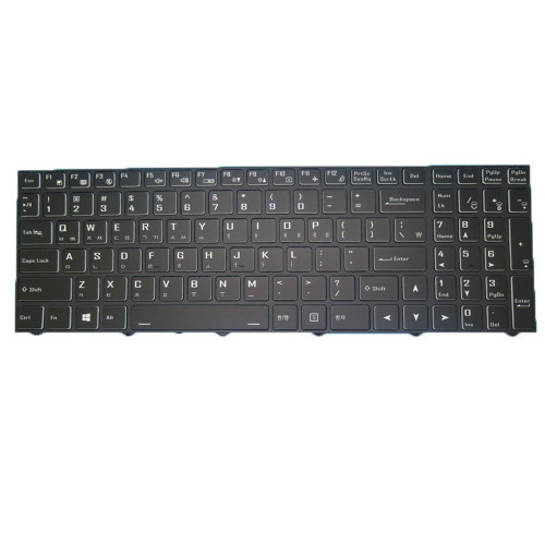 Laptop No Backlit Keyboard For 한성컴퓨터 For Hansung TFX5550UCW Black Korean KR With Frame New(한성컴퓨터용 백라이트 키보드 없는 노트북 Hansung TFX5550UCW 블랙 한국어 KR 프레임 포함 새 제품)