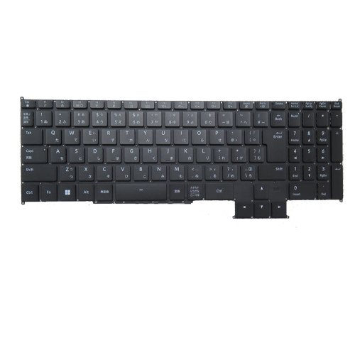 Laptop Keyboard 23Q1B-JP KBDR16A008-6135 KT0123Q3BJ59JPB00 Japanese JP Black