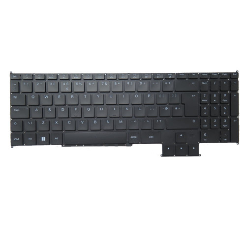 Laptop Keyboard 23Q1B-UK KBDR16A008-6061 KT0123Q1BK59UKA00 United Kingdom UK Black
