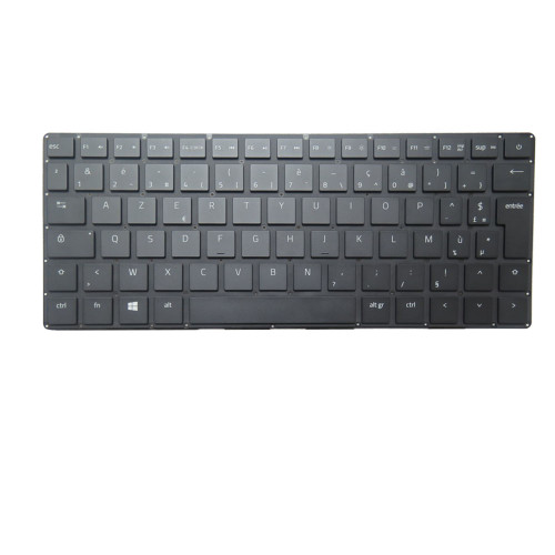 Laptop Keyboard For RAZER 12532620-00 2B-BBY07R100 NBLBY French FR Black Without Frame