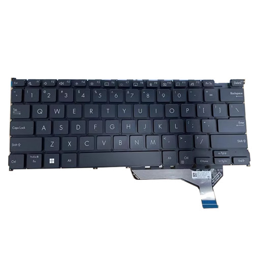 Laptop Keyboard For ASUS 9Z.NL3BQ.201 NSK-UAB2BQ 01 0KNB0-2921US00 AEUJCU99919 NSK-UAB2LN_B00 With Backlit Without Frame United States US Black