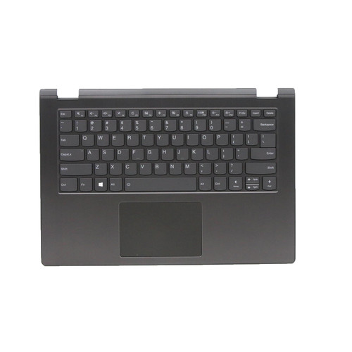 Laptop PalmRest&keyboard For Lenovo Flex 6-14ARR English US 5CB0R47250 With Backlight Touchpad Non Fingerprint Grey New