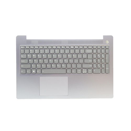 Laptop PalmRest&keyboard For Lenovo IdeaPad Slim 3 15IRU8 English US 5CB1L45902 With Backlight Fingerprint Touchpad Grey New
