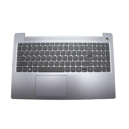 Laptop PalmRest&keyboard For Lenovo IdeaPad Slim 3 15IAN8 English US 5CB1K95036 Without Backligh With Touchpad Fingerprint Grey New