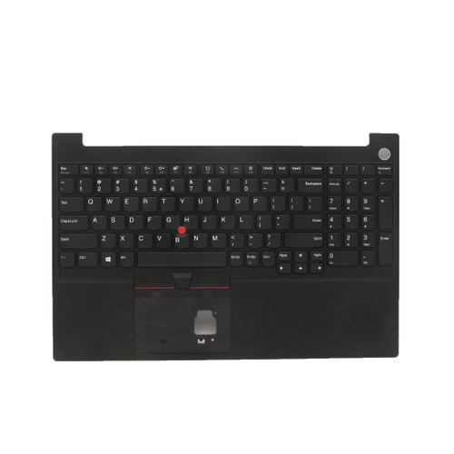 Laptop PalmRest&keyboard For Lenovo ThinkPad E15 Gen 3 E15 Gen 4 (type 21E6 21E7) E15 Gen 4 (type 21ED 21EE) English US 5M11C43258 5M11C43260 5M11C43262 Without Backlight With Touchpad Fingerprint Black New