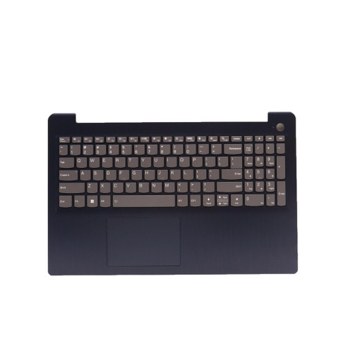 Laptop PalmRest&keyboard For Lenovo IdeaPad 3 15IAU7 3 15ABA7 English US 5CB1H77859 With Backlight Fingerprint Touchpad Blue New