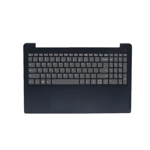 Laptop PalmRest&keyboard For Lenovo Ideapad 3-15ITL6 3-15ALC6 English US 5CB1B60433 With Touchpad Backlight Fingerprint Blue New