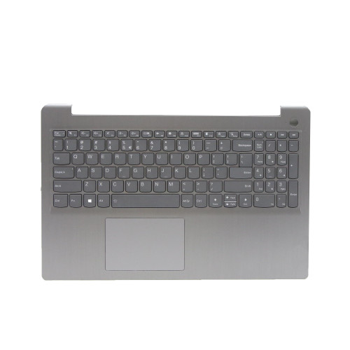 Laptop PalmRest&keyboard For Lenovo Ideapad 3-15ITL6 3-15ADA6 3-15ALC6 English US 5CB1B69155 With Touchpad Fingerprint Non Backlight Grey New