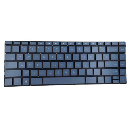 Laptop keyboard For HP Spectre X360 13-AP0000 13T-AP000 with backlit United States US Blue New