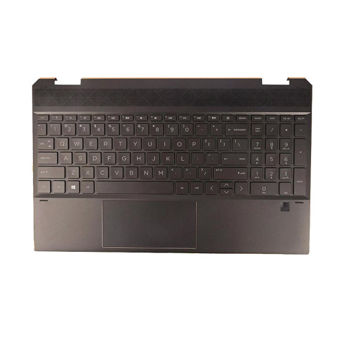 Laptop Palmrest&Keyboard For HP Spectre X360 15-EB0000 15-EB1000 15T-EB000 15T-EB100 with backlit&touchpad United States US Brown New