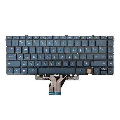 Laptop Keyboard For HP Spectre X360 16-F0000 16-F1000 16-F2000 16T-F000 16T-F100 with backlit United States US Blue