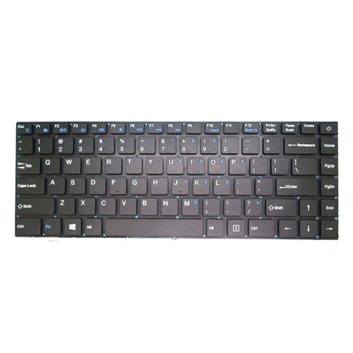 Laptop Keyboard Compatible MB300-11-1 YJ-807 English US Black Without Frame New