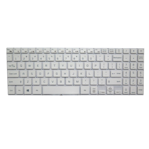 Laptop Keyboard For MaiBenBen Medio M543 PRO English US White Without Frame New