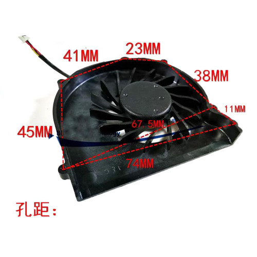 Cooling Fan AB0705HX-RC3 7CM 5V 3PIN New