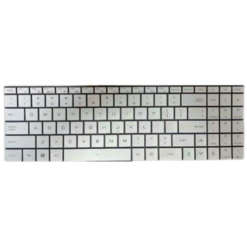 Silver Laptop With Backlit Keyboard For Komplett For Komplett Khameleon Model M English US New