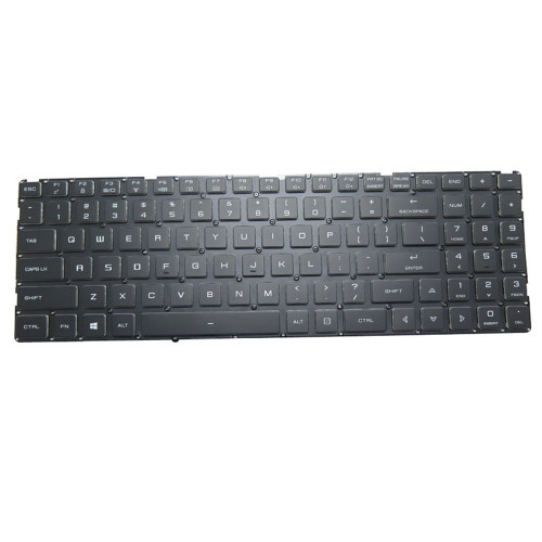 Laptop No Backlit Keyboard For 한성컴퓨터 For Hansung TFG6397 English US Black No Frame New