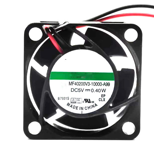 Cooling Fan MF40200V3-10000-A99 DC5V 0.4W 2PIN New